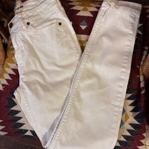 Roots white jeans